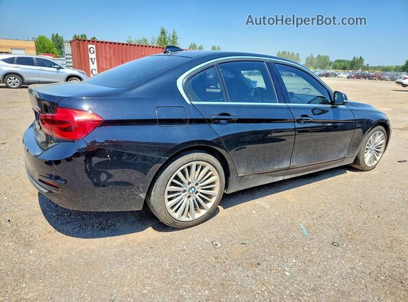 WBA8E3C54GK503779 2016 BMW 3 SERIES Черный Задняя правая четверть