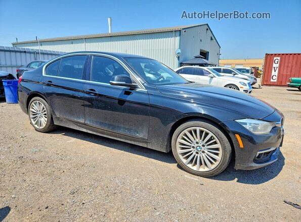 WBA8E3C54GK503779 2016 BMW 3 SERIES Черный Передняя правая четверть