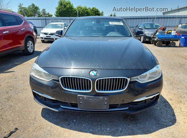 WBA8E3C54GK503779 2016 BMW 3 SERIES Черный Вид спереди
