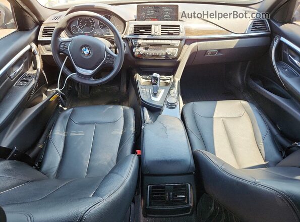 WBA8E3C54GK503779 2016 BMW 3 SERIES Черный Вид панели приборов