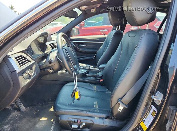 WBA8E3C54GK503779 2016 BMW 3 SERIES Черный Вид салона спереди