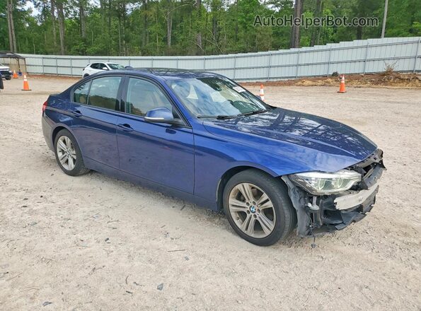 WBA8E3C57GK504716 2016 BMW 3 SERIES Blue Առջևի աջ