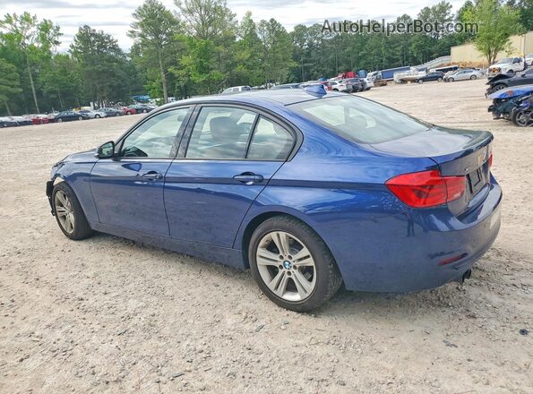 WBA8E3C57GK504716 2016 BMW 3 SERIES Blue Հետևի ձախ