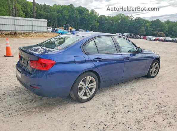 WBA8E3C57GK504716 2016 BMW 3 SERIES Blue Հետևի աջ