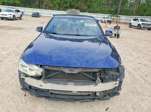 WBA8E3C57GK504716 2016 BMW 3 SERIES Blue Դիմացի տեսք