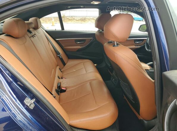 WBA8E3C57GK504716 2016 BMW 3 SERIES Blue Հետևի նստատեղերի տեսք