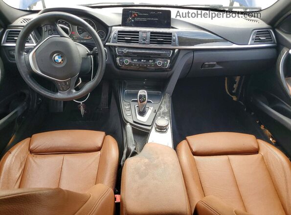 WBA8E3C57GK504716 2016 BMW 3 SERIES Blue Առջևի վահանակի տեսք