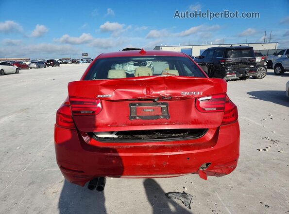 WBA8E3C58GK500433 2016 BMW 3 SERIES Red Հետևի տեսք