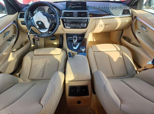 WBA8E3C58GK500433 2016 BMW 3 SERIES Red Առջևի վահանակի տեսք