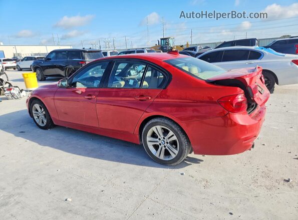 WBA8E3C58GK500433 2016 BMW 3 SERIES Red Հետևի ձախ