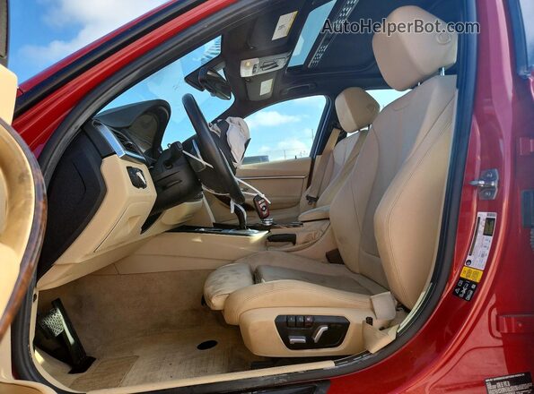 WBA8E3C58GK500433 2016 BMW 3 SERIES Red Սալոնի դիմացի տեսք