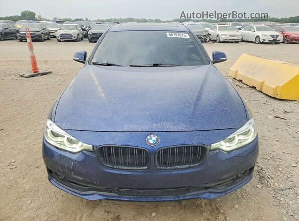 WBA8E3C59GK504555 2016 BMW 3 SERIES Blue Widok z przodu