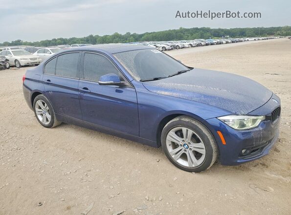 WBA8E3C59GK504555 2016 BMW 3 SERIES Blue Przód prawy