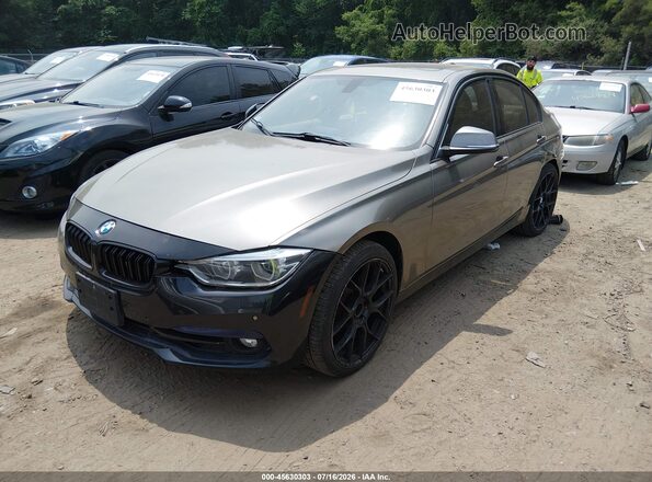 WBA8E3G50GNU02151 2016 BMW 3 SERIES Silver წინა მარცხენა ხედი სამი მეოთხედიდან