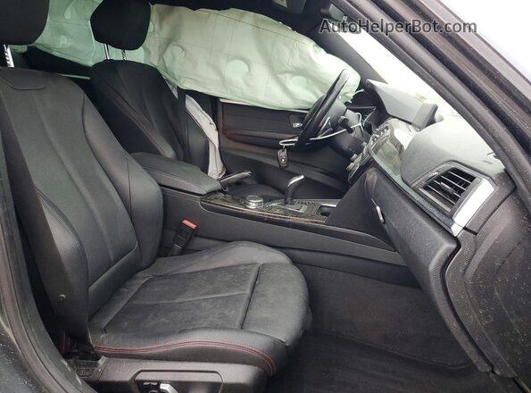 WBA8E3G51GNT79270 2016 BMW 3 SERIES Gray Widok wnętrza z przodu