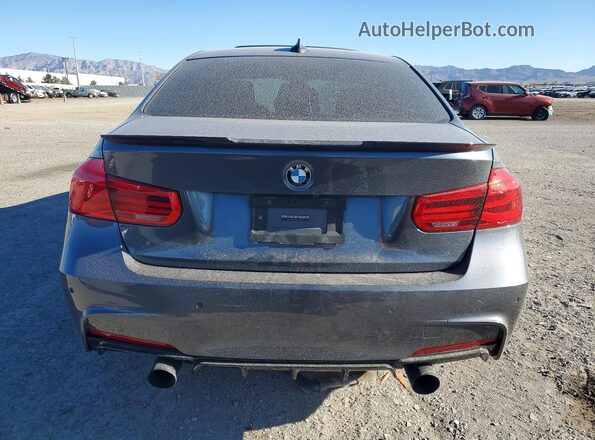 WBA8E3G51GNT79270 2016 BMW 3 SERIES Gray Widok z tyłu