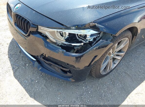 WBA8E3G54GNU05439 2016 BMW 3 SERIES Черный Вид спереди
