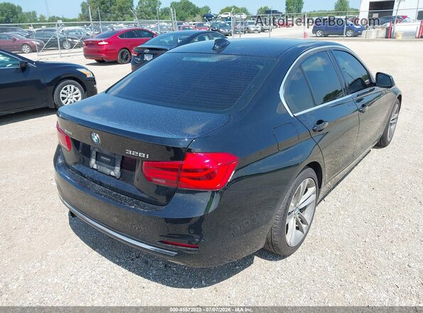 WBA8E3G54GNU05439 2016 BMW 3 SERIES Черный Задняя правая четверть