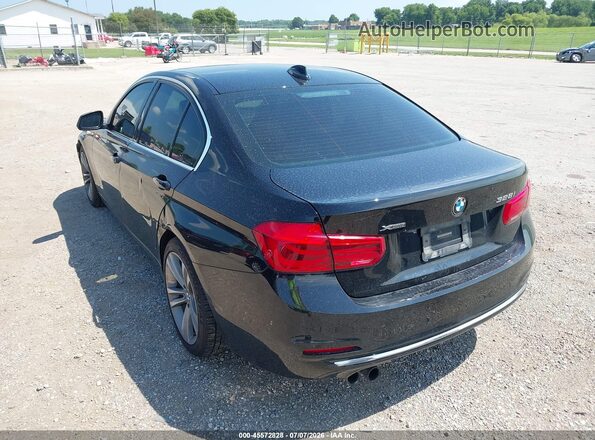 WBA8E3G54GNU05439 2016 BMW 3 SERIES Черный Задняя левая четверть