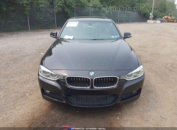WBA8E3G55GNT76761 2016 BMW 3 SERIES Black Front view