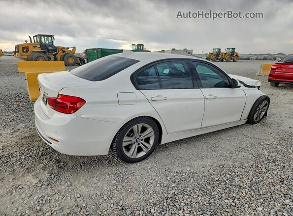 WBA8E3G55GNU04199 2016 BMW 3 SERIES White Задня права чверть