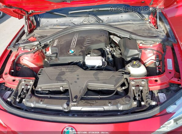 WBA8E3G56GNT26435 2016 BMW 3 SERIES Red Vista trasera