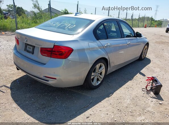 WBA8E3G56GNT75120 2016 BMW 3 SERIES Серебряный Задняя правая четверть
