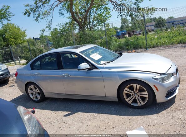 WBA8E3G56GNT75120 2016 BMW 3 SERIES Серебряный Вид задней части салона