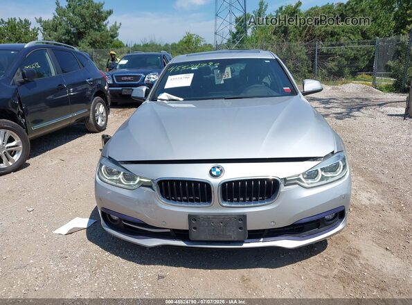 WBA8E3G56GNT75120 2016 BMW 3 SERIES Серебряный Вид щитка приборов