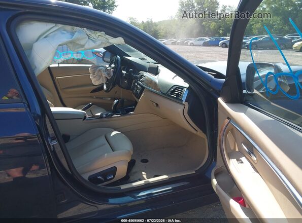 WBA8E3G56GNT75439 2016 BMW 3 SERIES Black Vista interior delantera