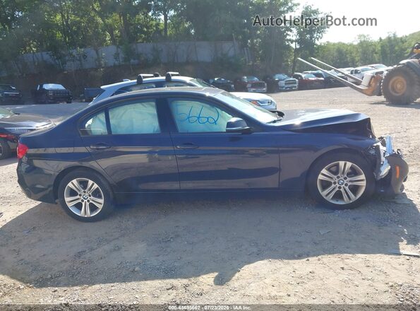 WBA8E3G56GNT75439 2016 BMW 3 SERIES Black Vista interior trasera