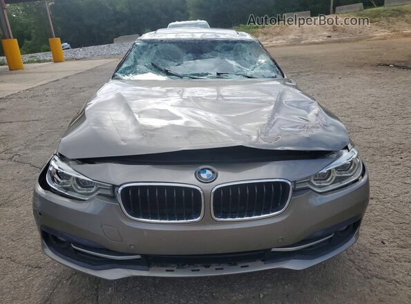 WBA8E3G56GNU00842 2016 BMW 3 SERIES Tan Front view
