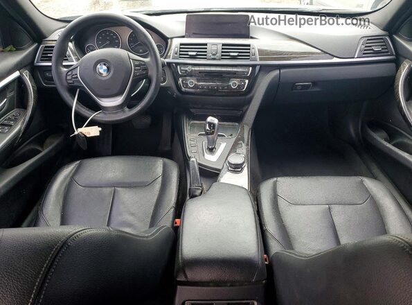 WBA8E3G56GNU04826 2016 BMW 3 SERIES Charcoal Widok deski rozdzielczej