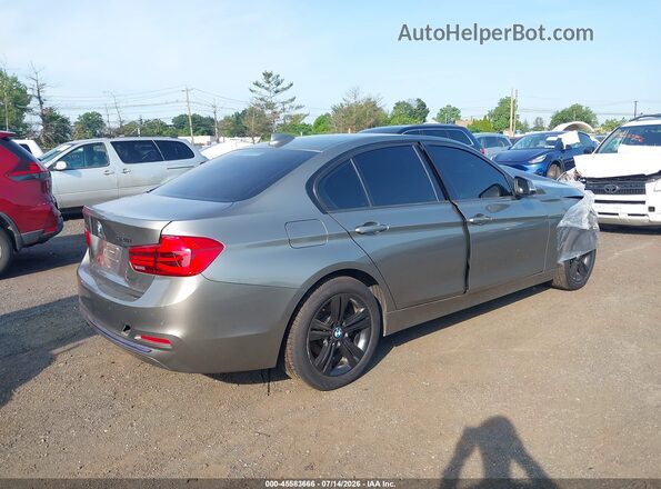 WBA8E3G57GNT77863 2016 BMW 3 SERIES Gray Задня права чверть