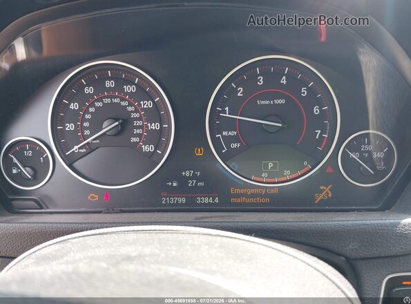 WBA8E3G57GNT78057 2016 BMW 3 SERIES Blue Vista de los asientos traseros