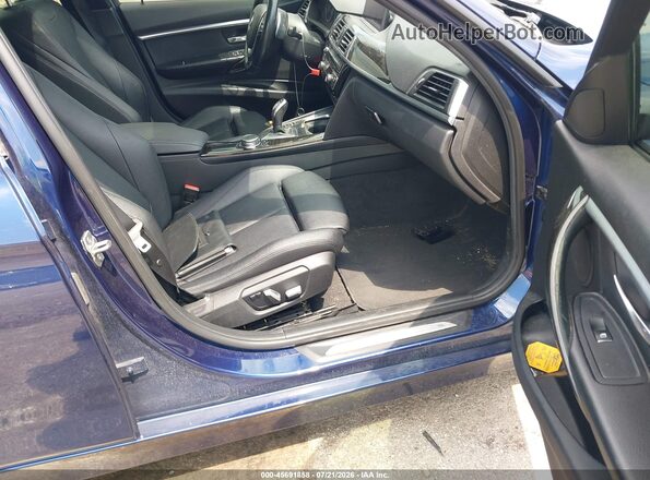 WBA8E3G57GNT78057 2016 BMW 3 SERIES Blue Vista interior delantera