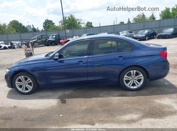 WBA8E3G57GNT78057 2016 BMW 3 SERIES Blue Vista interior de 360 grados
