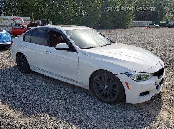 WBA8E3G58GNT79296 2016 BMW 3 SERIES Белый Передняя правая четверть
