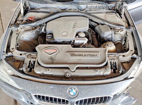 WBA8E3G58GNU03032 2016 BMW 3 SERIES Gray Widok wnętrza z tyłu