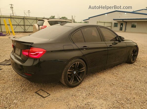 WBA8E3G59GNT75788 2016 BMW 3 SERIES Black უკანა მარჯვენა