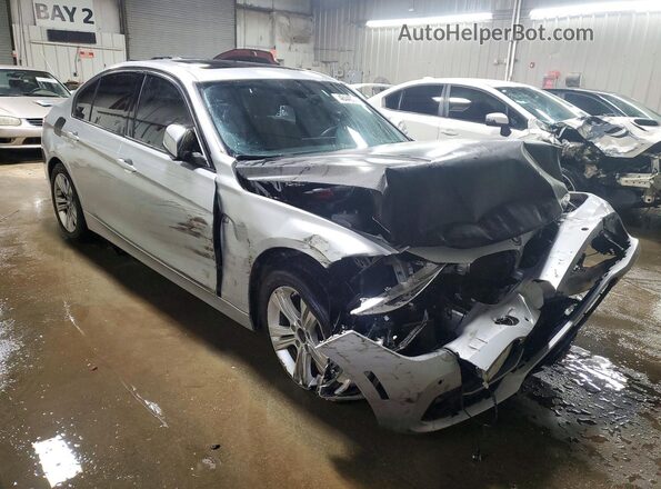 WBA8E3G59GNT76293 2016 BMW 3 SERIES Серебряный Передняя правая четверть