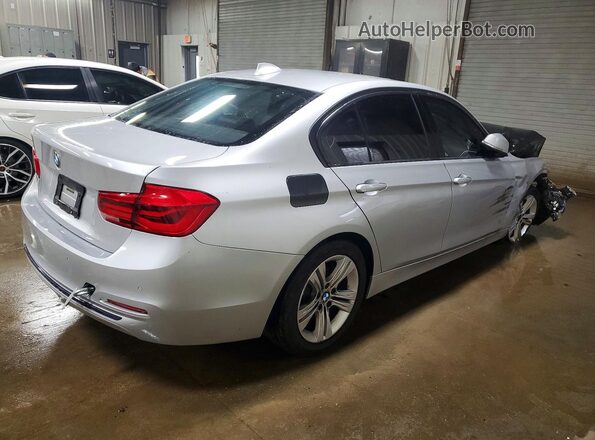 WBA8E3G59GNT76293 2016 BMW 3 SERIES Серебряный Задняя правая четверть