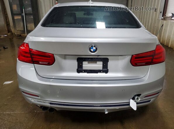 WBA8E3G59GNT76293 2016 BMW 3 SERIES Серебряный Вид сзади
