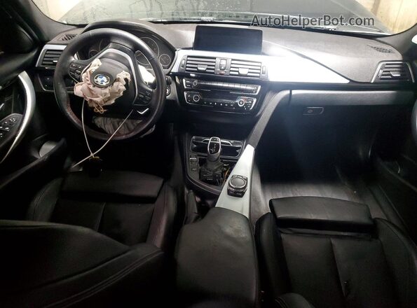 WBA8E3G59GNT76293 2016 BMW 3 SERIES Серебряный Вид панели приборов