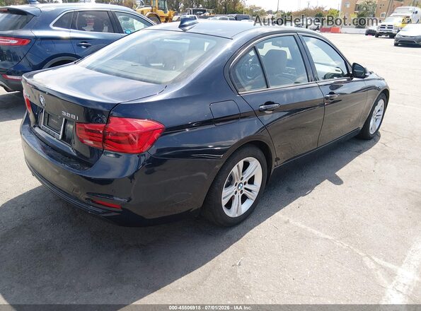 WBA8E3G59GNT78500 2016 BMW 3 SERIES Dark Blue Rear right