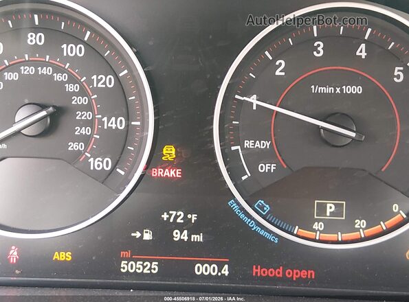 WBA8E3G59GNT78500 2016 BMW 3 SERIES Dark Blue 
