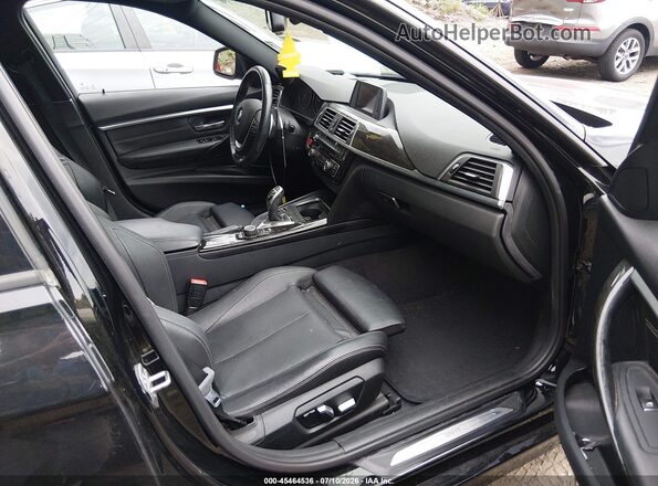 WBA8E3G59GNT80425 2016 BMW 3 SERIES Black Front interior view