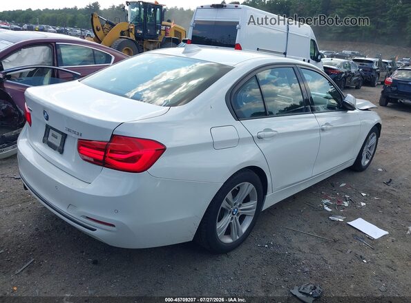 WBA8E3G5XGNT78702 2016 BMW 3 SERIES Белый Задняя правая четверть