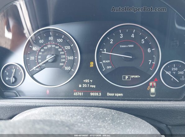 WBA8E3G5XGNT78702 2016 BMW 3 SERIES Белый Вид задних сидений