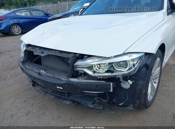 WBA8E3G5XGNT78702 2016 BMW 3 SERIES Белый Вид спереди